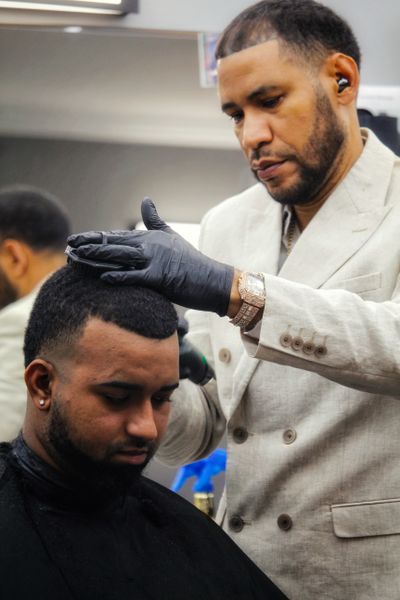 Classic scissor cut