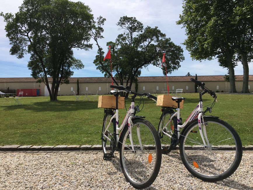 Balade à vélo sur le Lido et pique-nique à la plage avec vin local