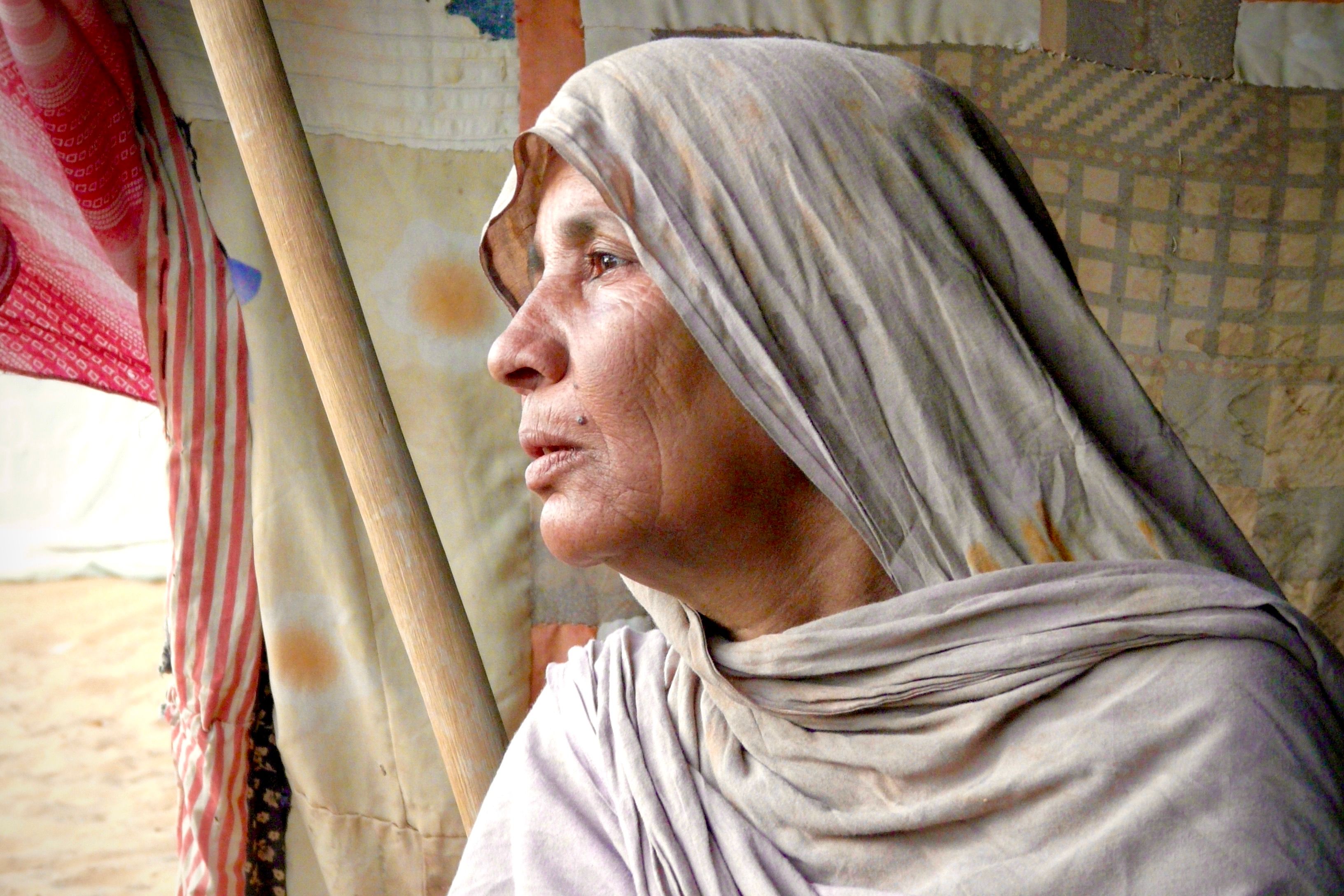 Portrait of a Woman in Traditional Headscarf in Mauritania · Free Stock ...