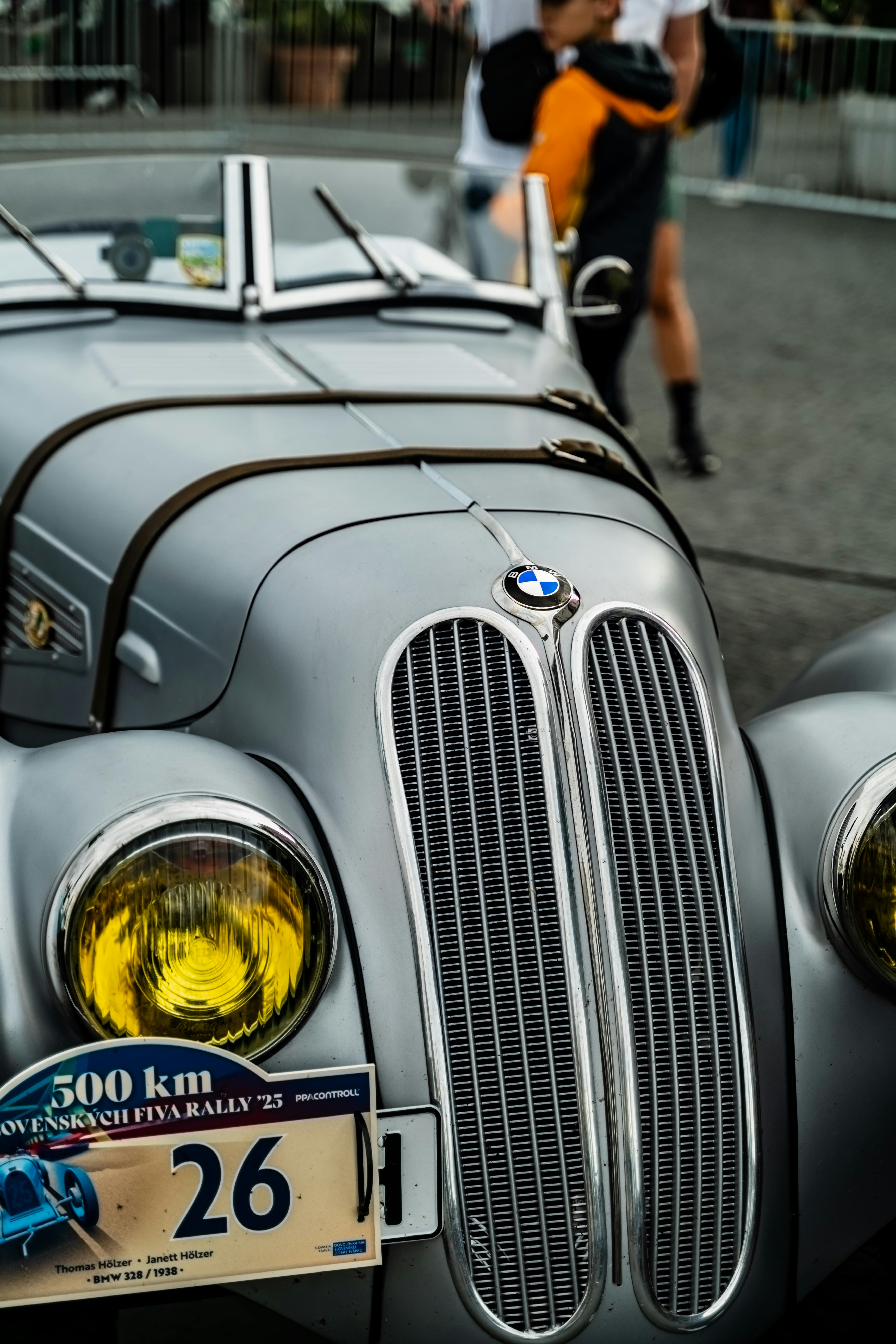 Vintage BMW at Bratislava Car Rally · Free Stock Photo