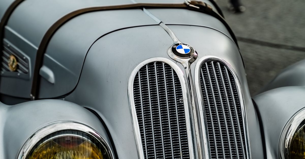 Vintage BMW at Bratislava Car Rally · Free Stock Photo