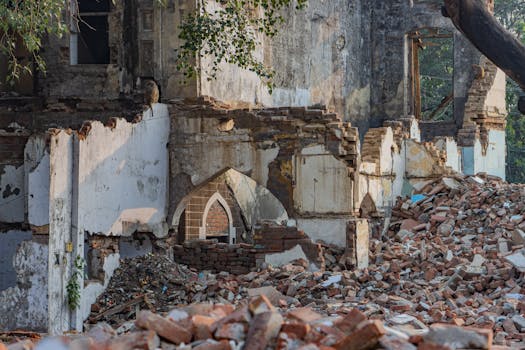 Image depicting the impact of heavy monsoon rains in India.  49 deaths reported, with 25 states under high alert due to severe weather.