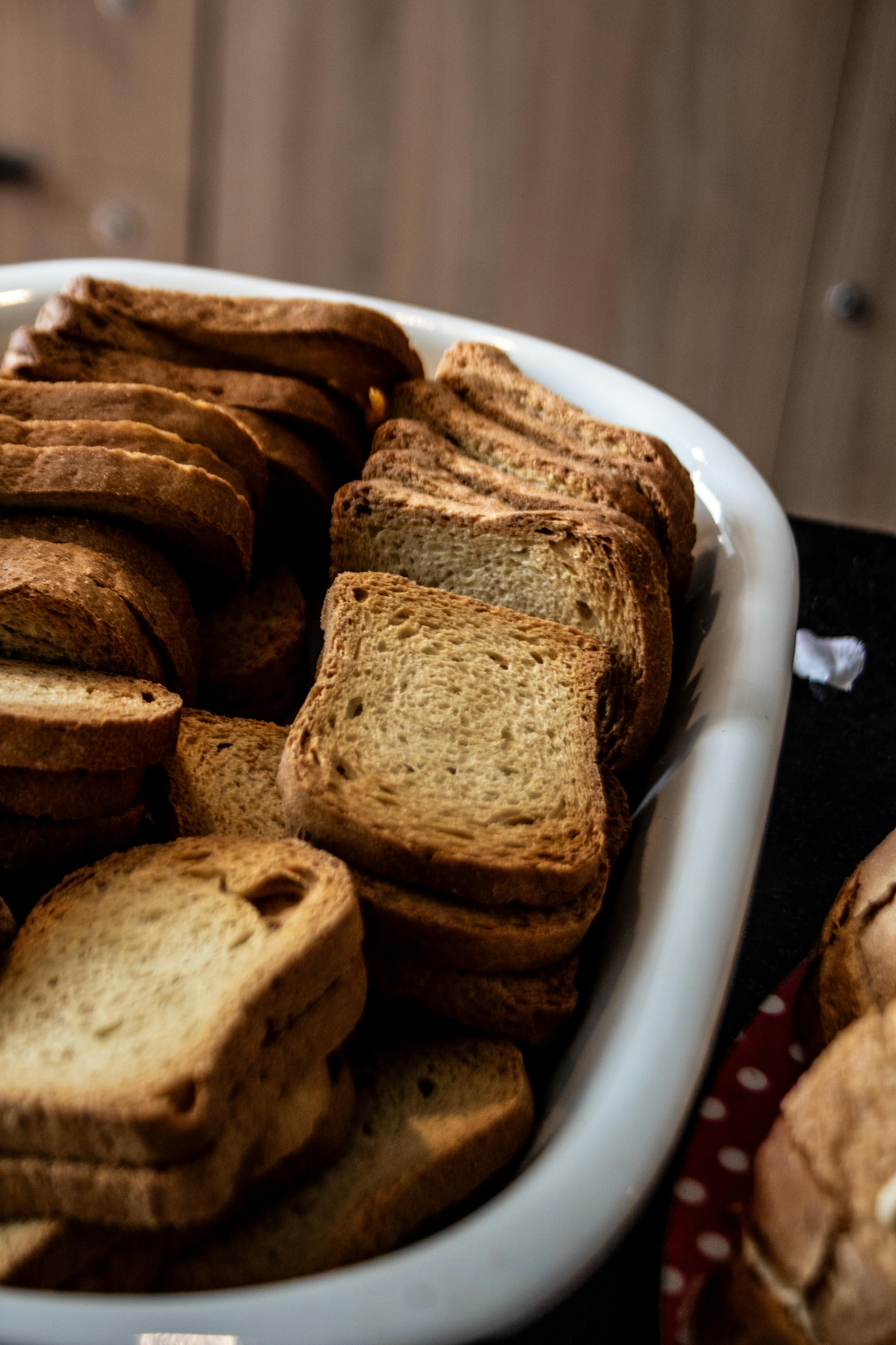 Use stale bread in new dishes