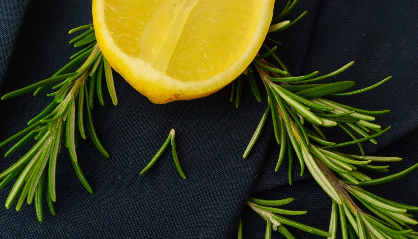 organic cleaning products — Lemon Rosemary. Photo: Pexels