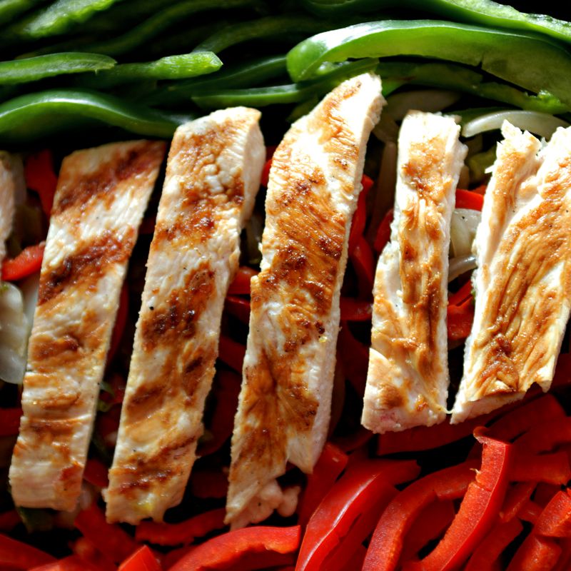 Chicken Fajita Wraps
