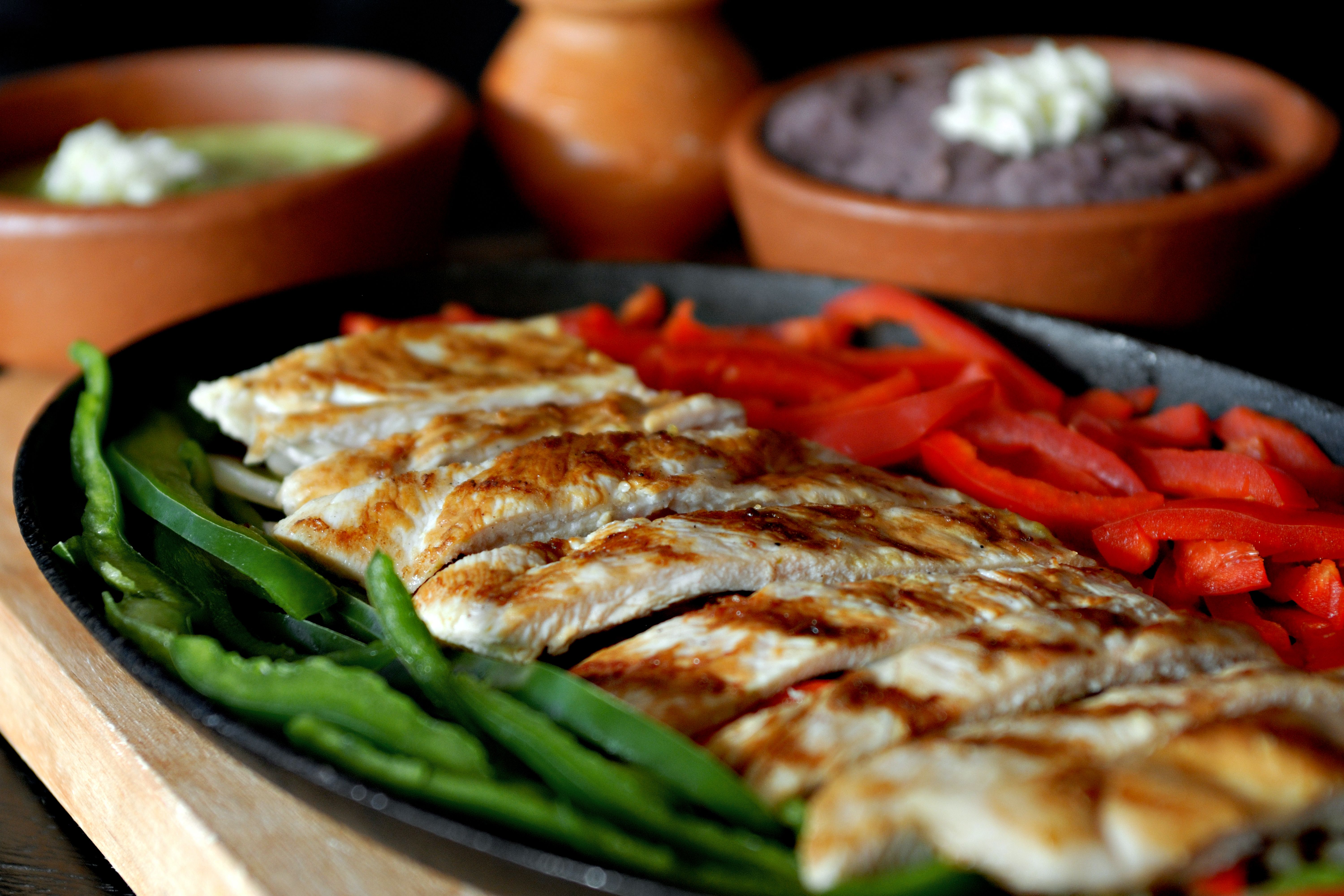 lime and fajitas