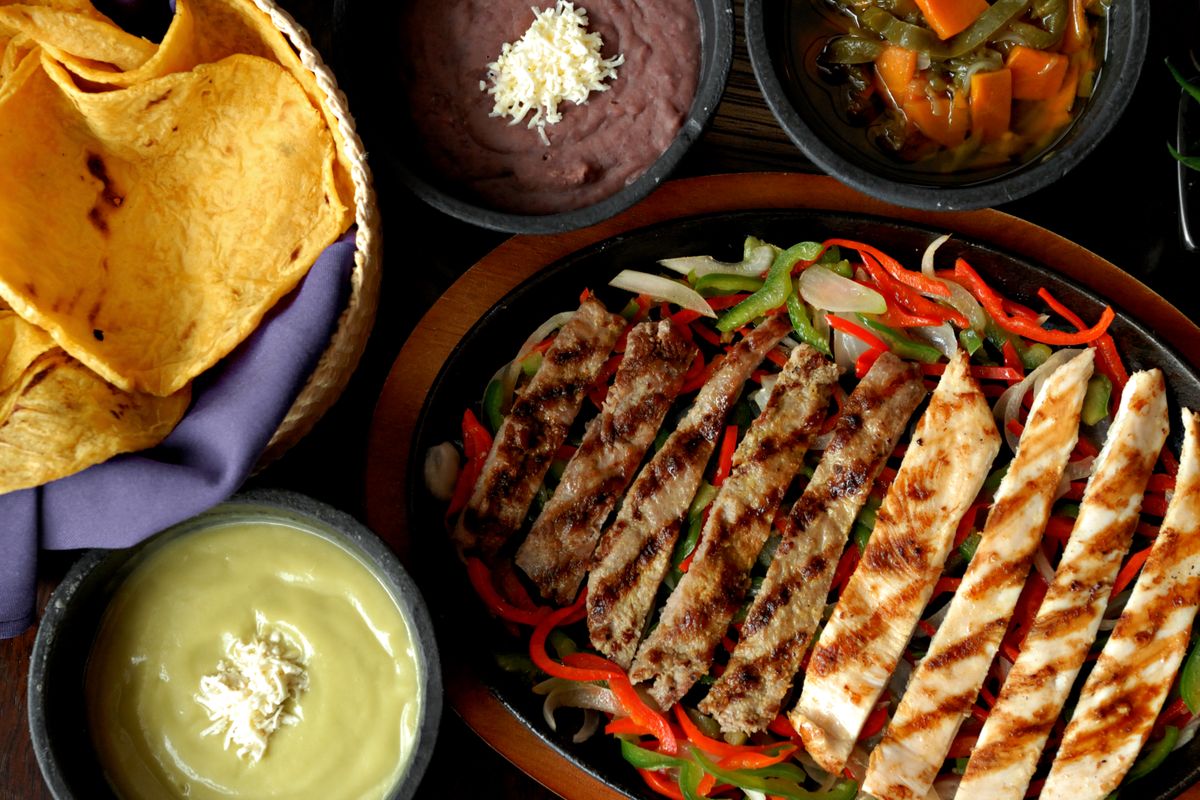 Fajitas de ternera, receta con su lista de la compra