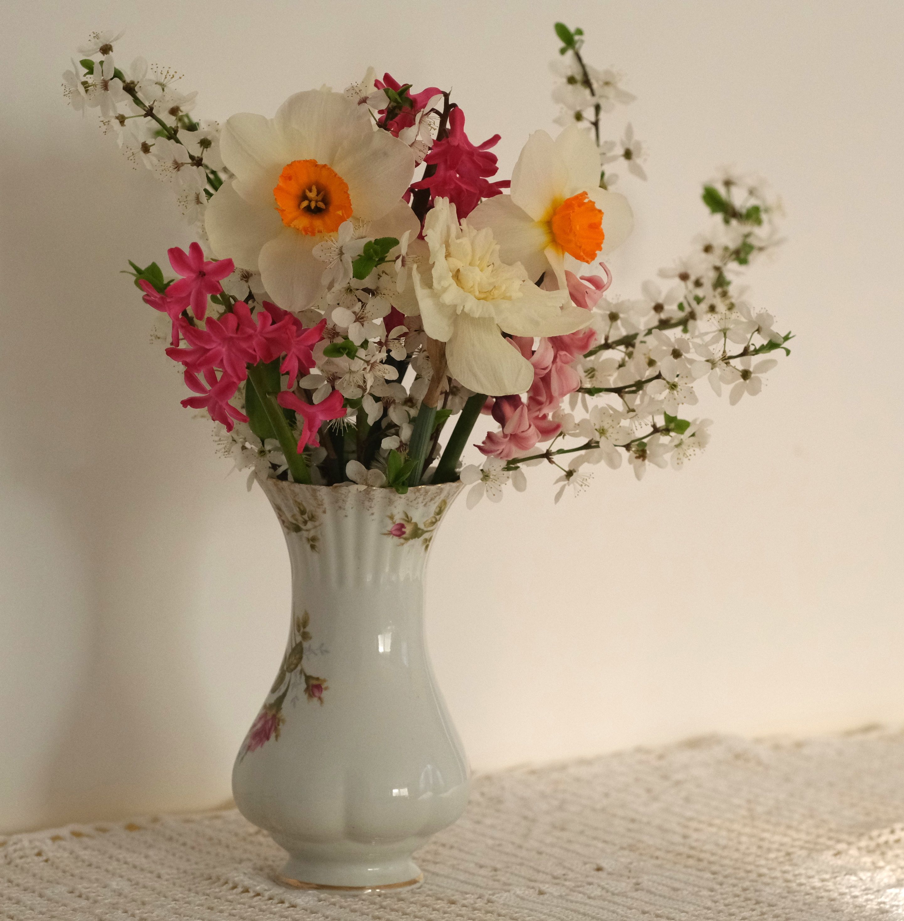 Beautiful Spring Flower Arrangement in Elegant Vase · Free Stock Photo