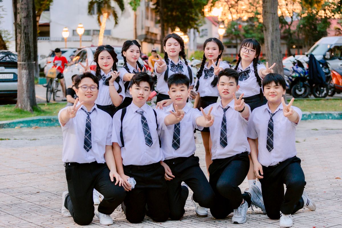 Students of Sainik School Meghalaya on campus