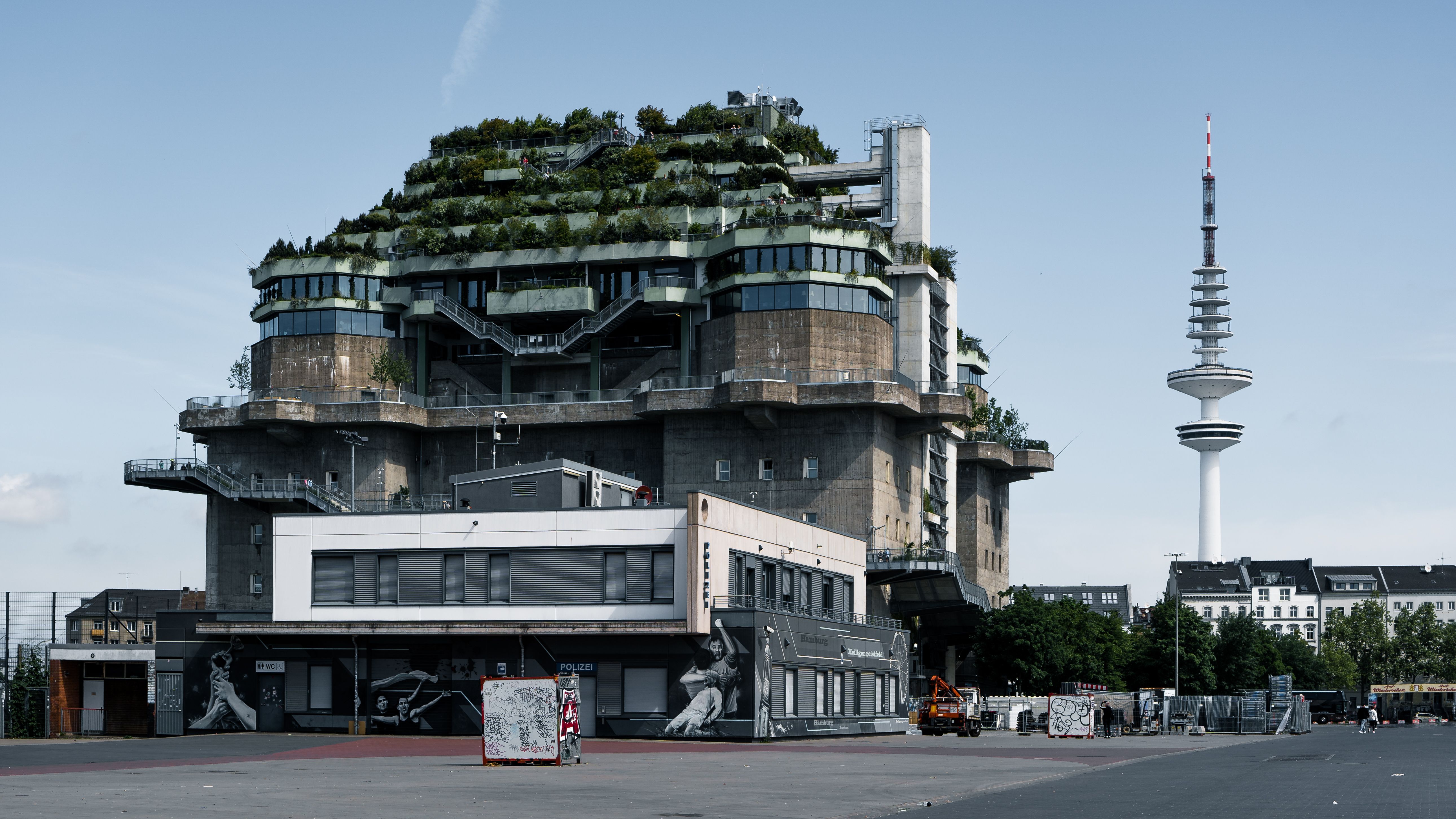 Feldstraße Bunker — a concrete giant repurposed