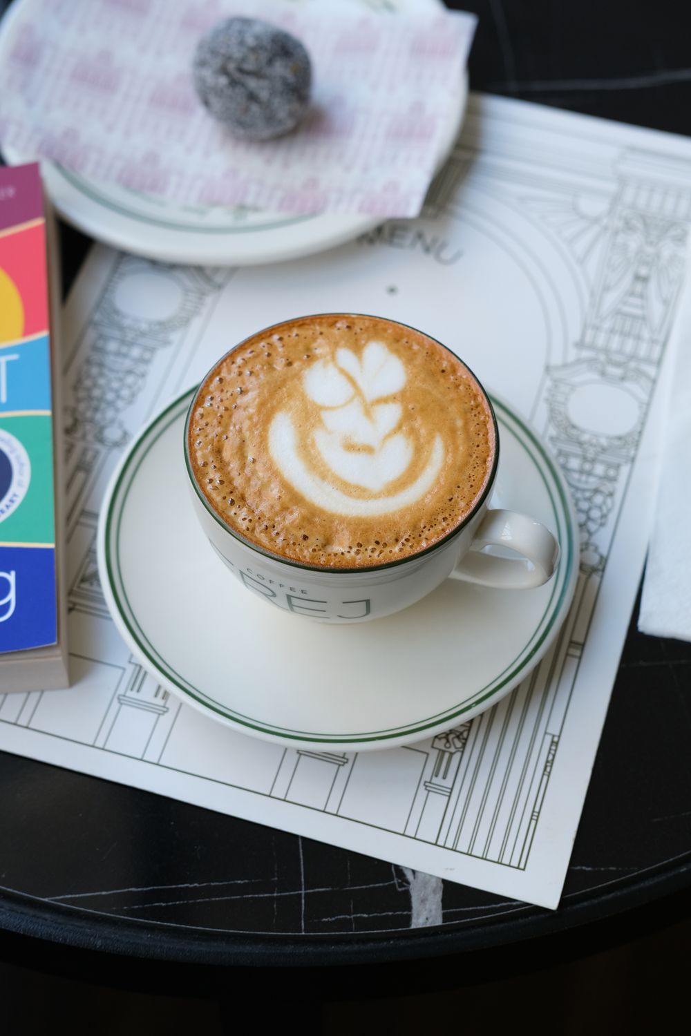 Cappuccino at Blue Moon