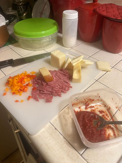 Free Making Pizza Stock Photo