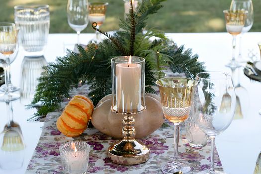 fall table setting
