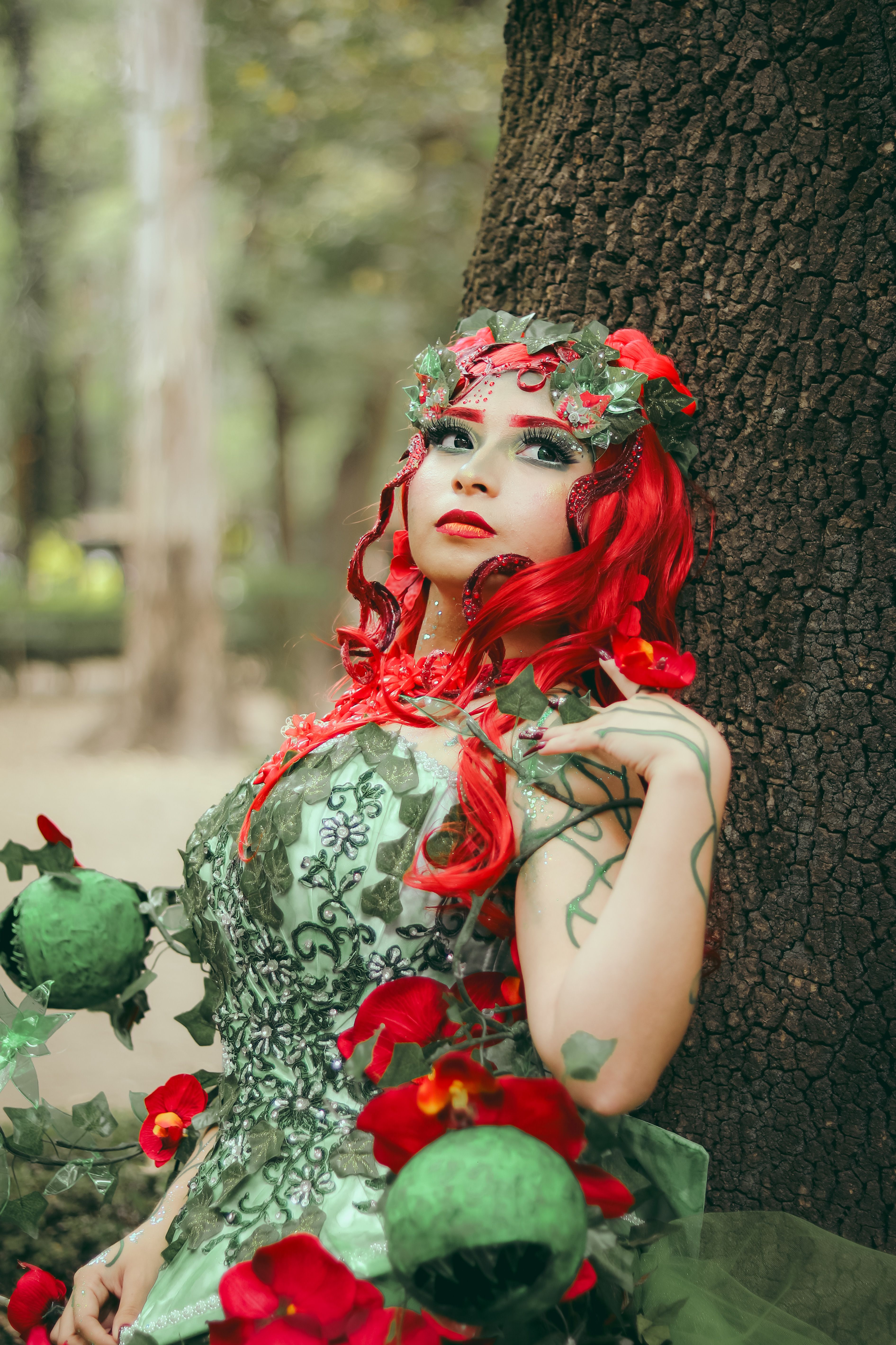 Enchanting Forest Fairy Costume Portrait · Free Stock Photo