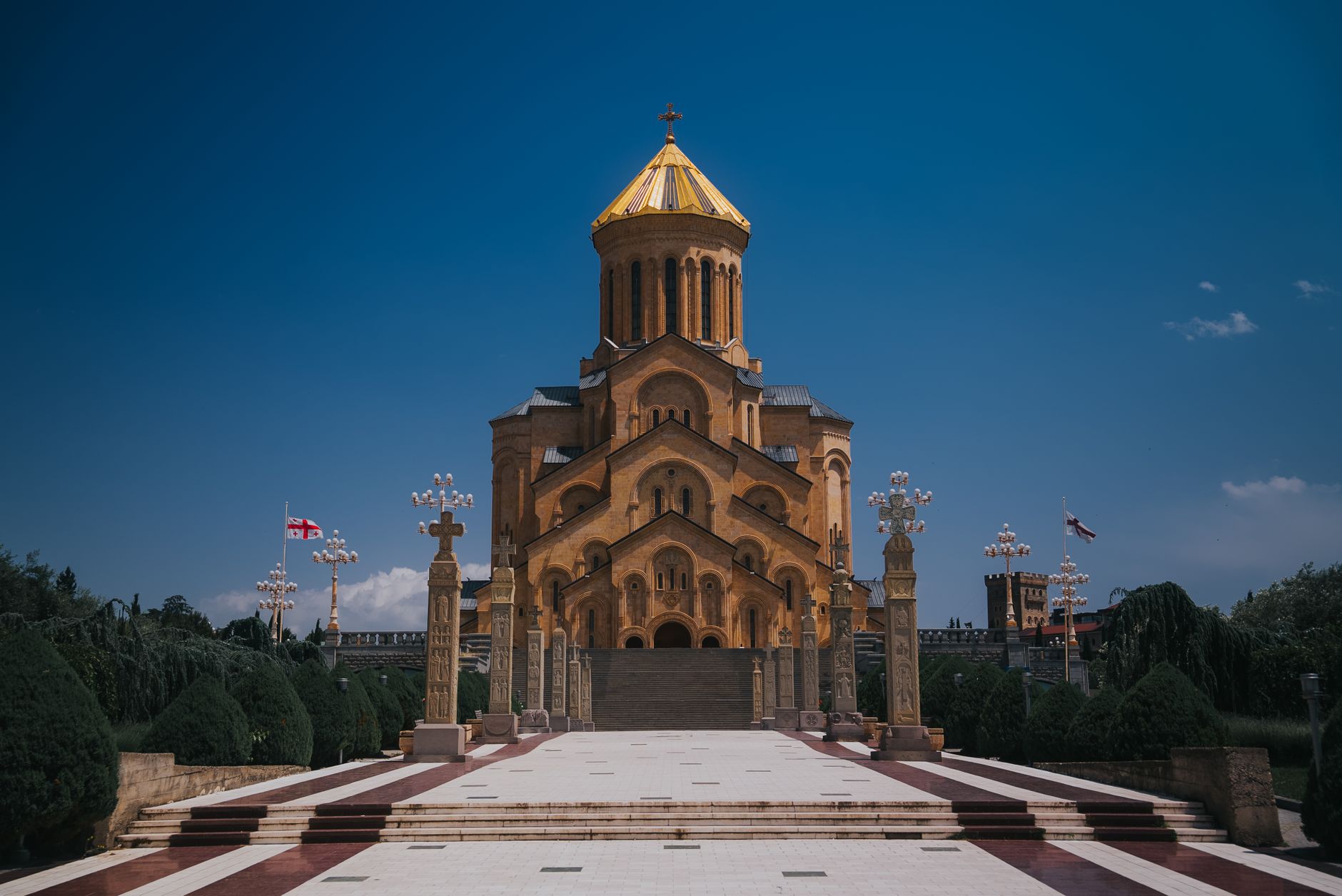 Tsminda Sameba Cathedral (Holy Trinity Cathedral of Tbilisi)