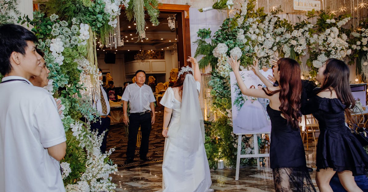 Wedding Reception Line