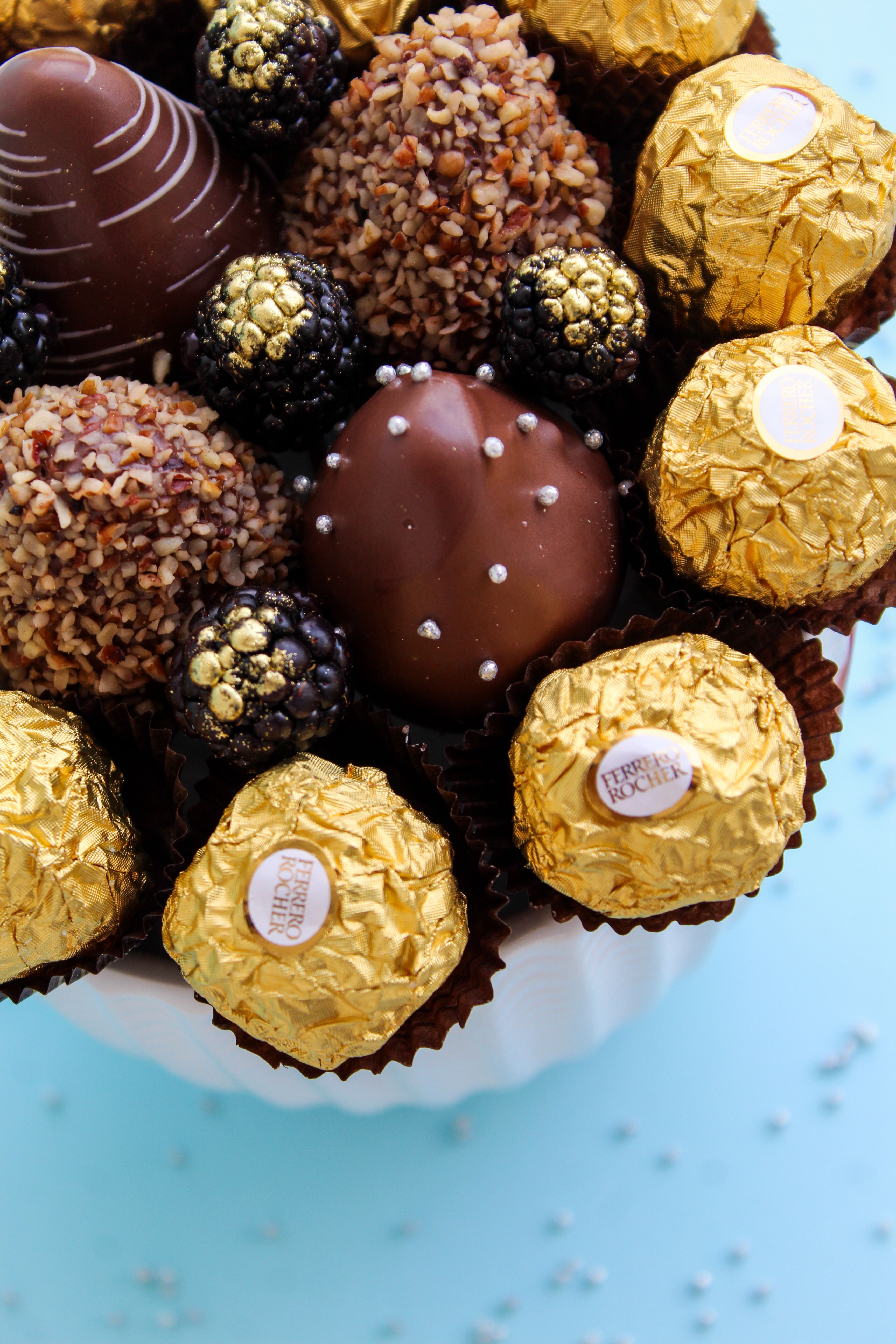 Assorted Chocolate Truffles and Ferrero Rocher · Free Stock Photo