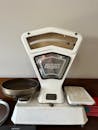 Vintage Avery Weighing Scale on Wooden Table