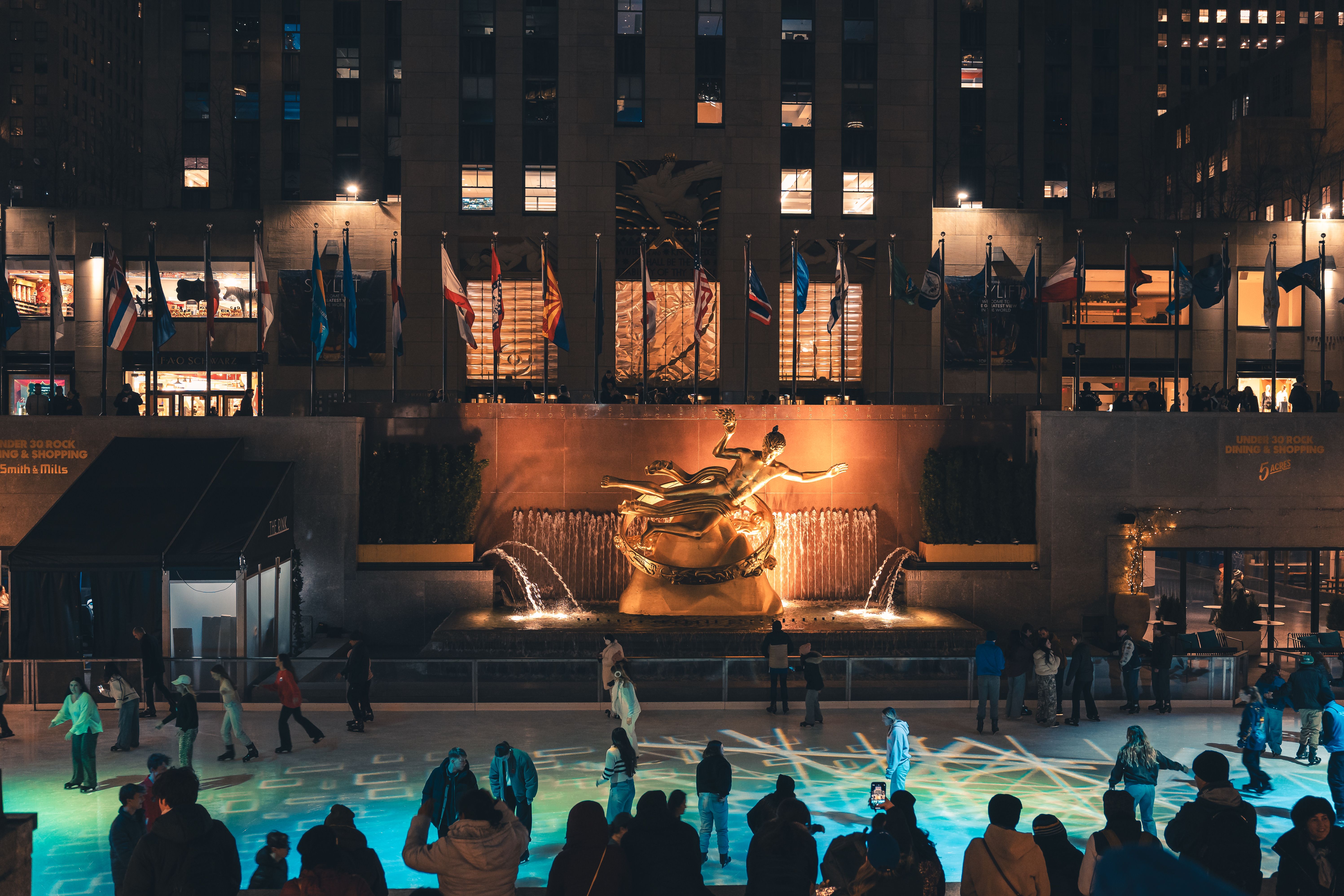 The Rink at Rockefeller Center, New York City, USA