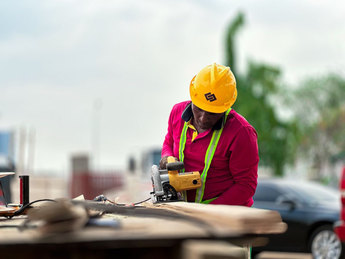 Ed Miranda Jr Construction at work