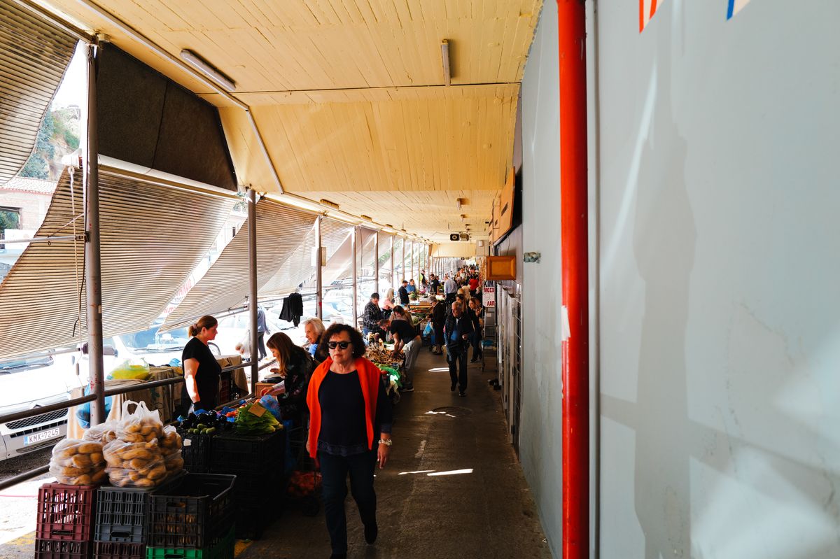 Der Wochenmarkt am Samstag
