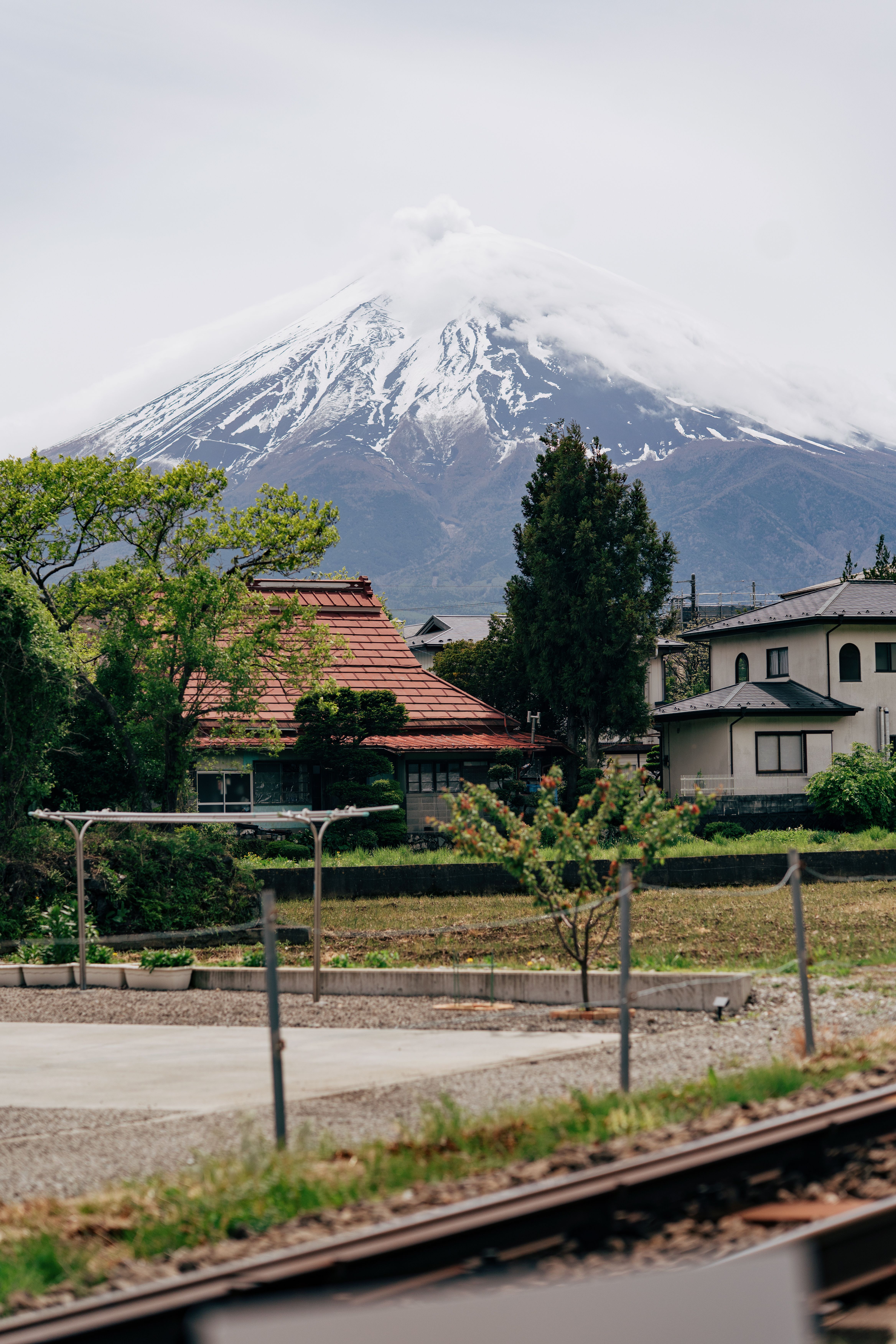 Scenic View of Mount Fuji in Spring from Yokosuka · Free Stock Photo