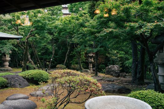 japanese garden peaceful