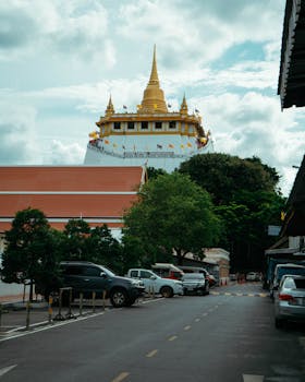 A heartwarming photo of Parents' Respect Day celebrations at Chitragupta Temple in Shivpuri.  Devotees showing respect for elders.