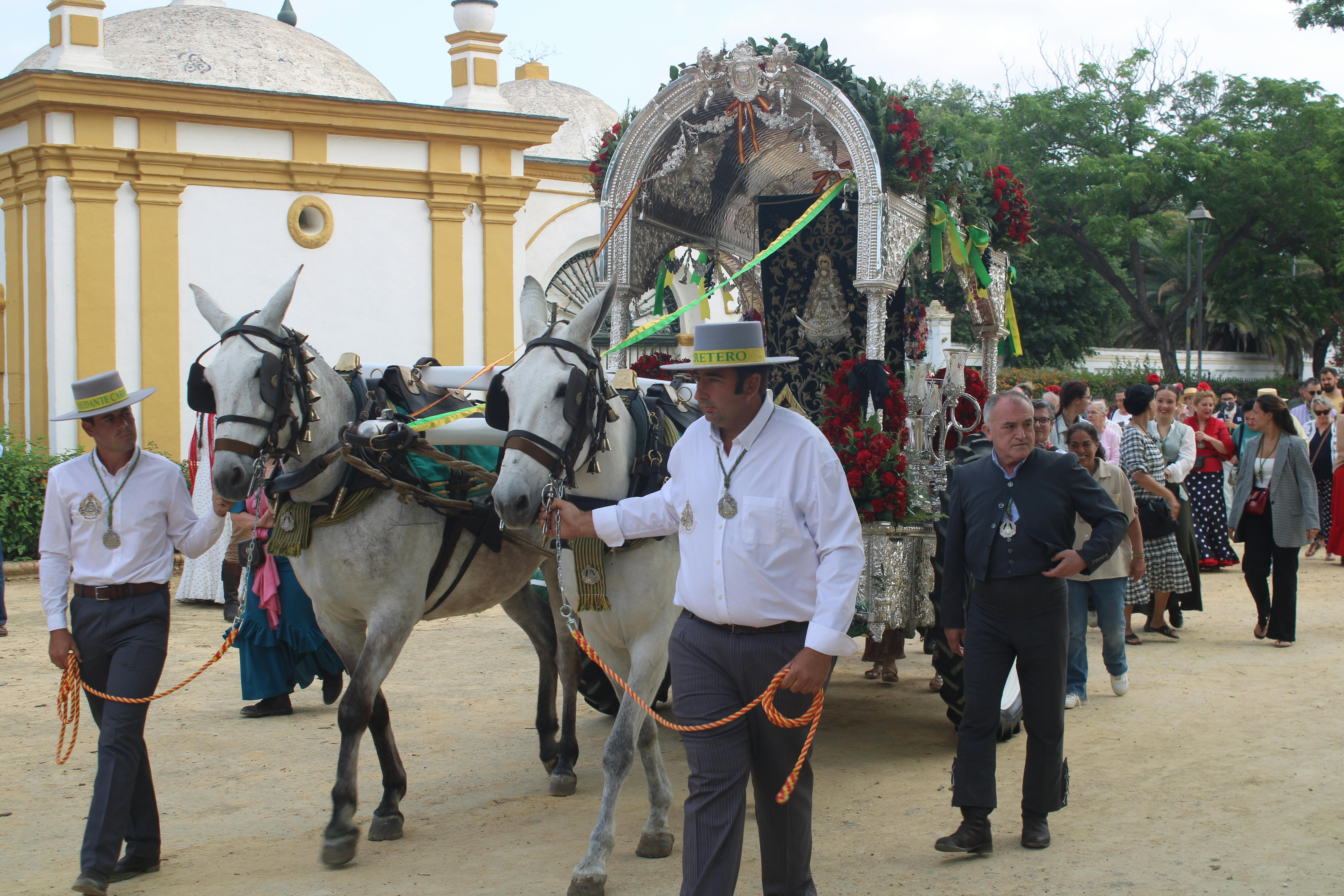 inicio del recorrido desde el parque de la Victoria
