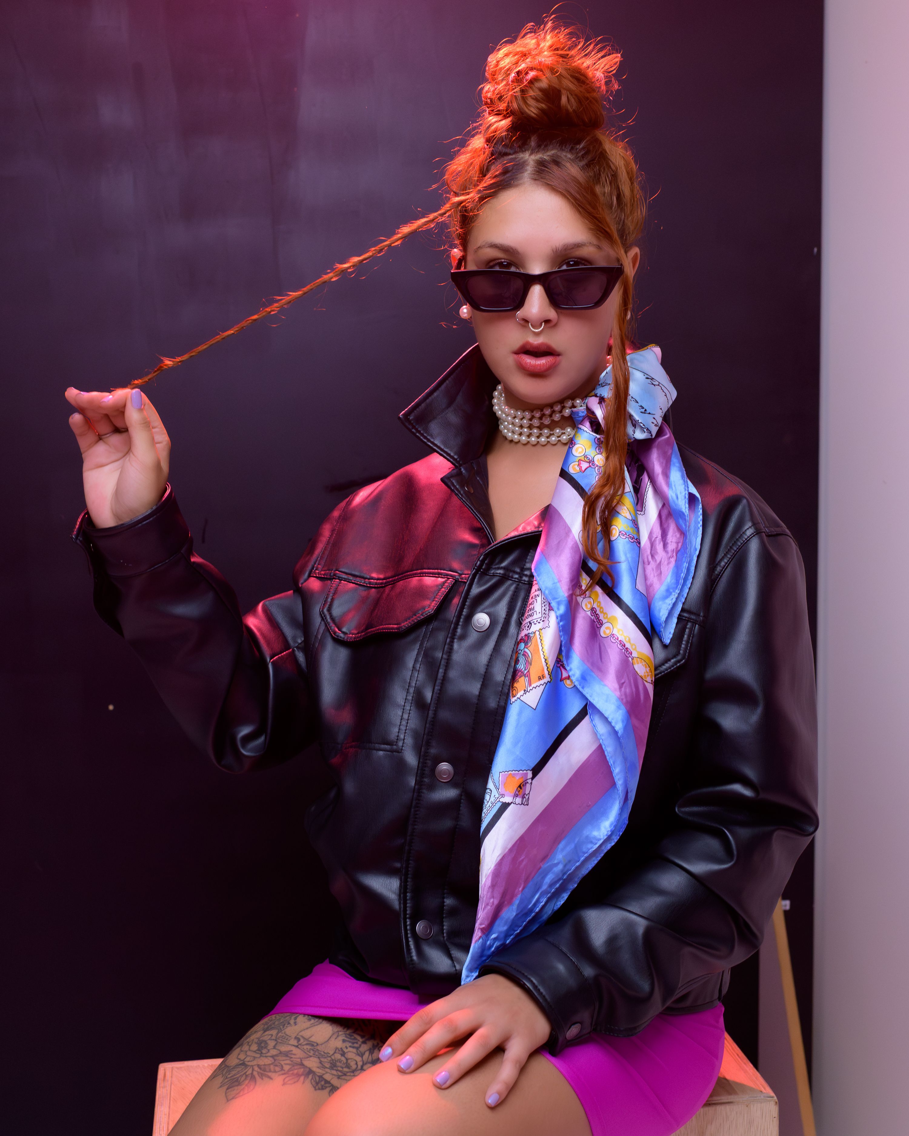 Women's Collar Leather Design Sense Graceful Fashionable Jackets main image 0