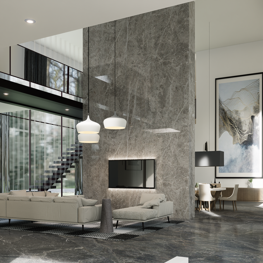 Downtown Dubai high floor apartment living room