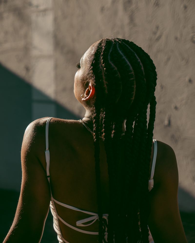 Layered Cornrows
