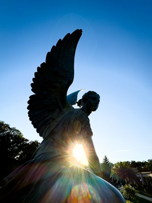 Free The Stone Angel Stock Photo