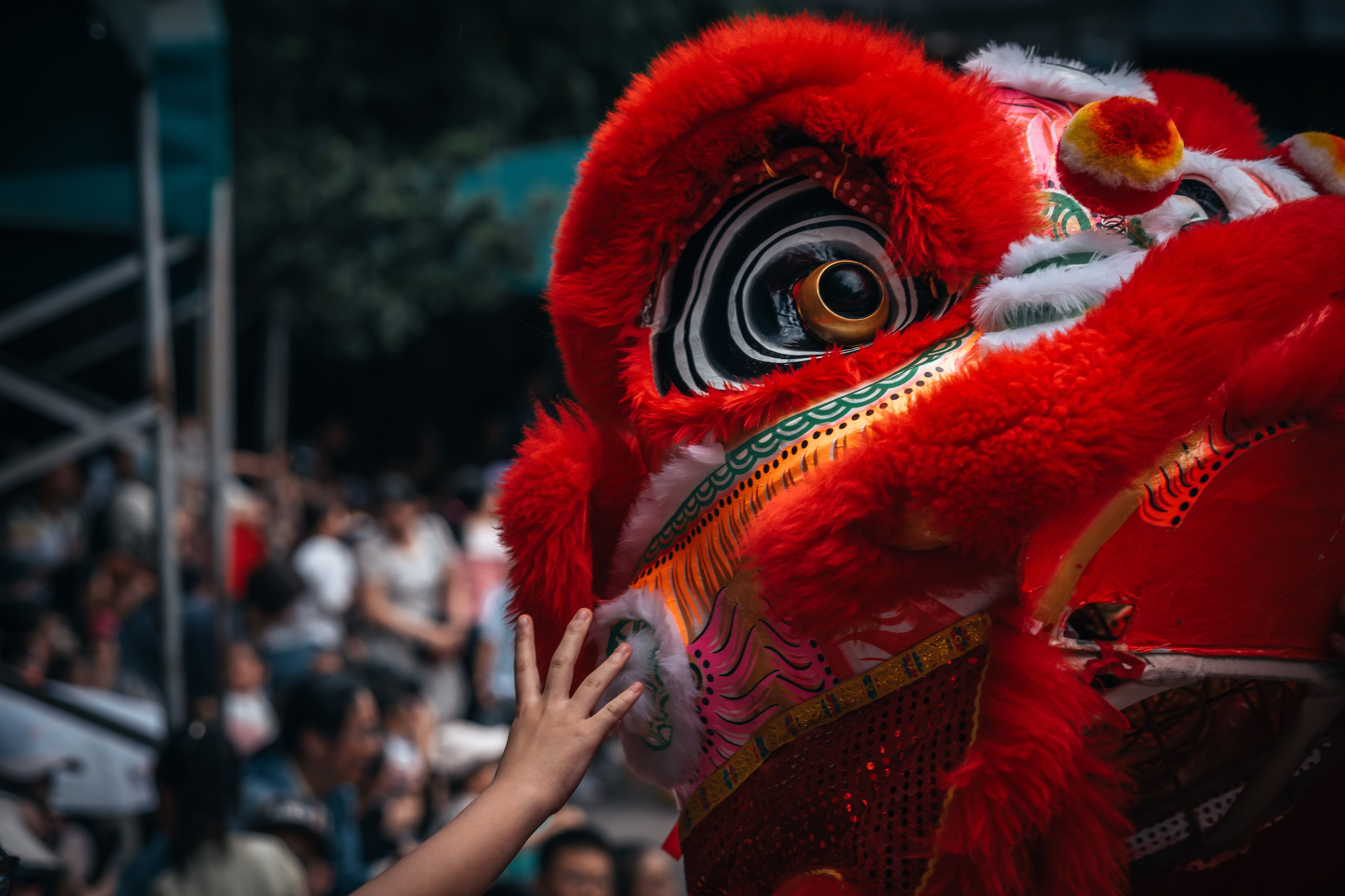 Jóvenes Maestros De La Danza Del León · Foto de stock gratuita