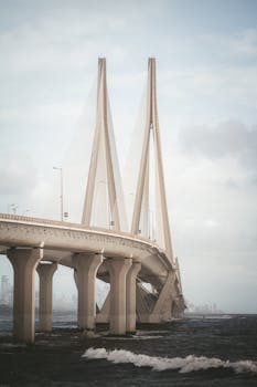 Bandra Worli Sea Link Bridge Mumbai 