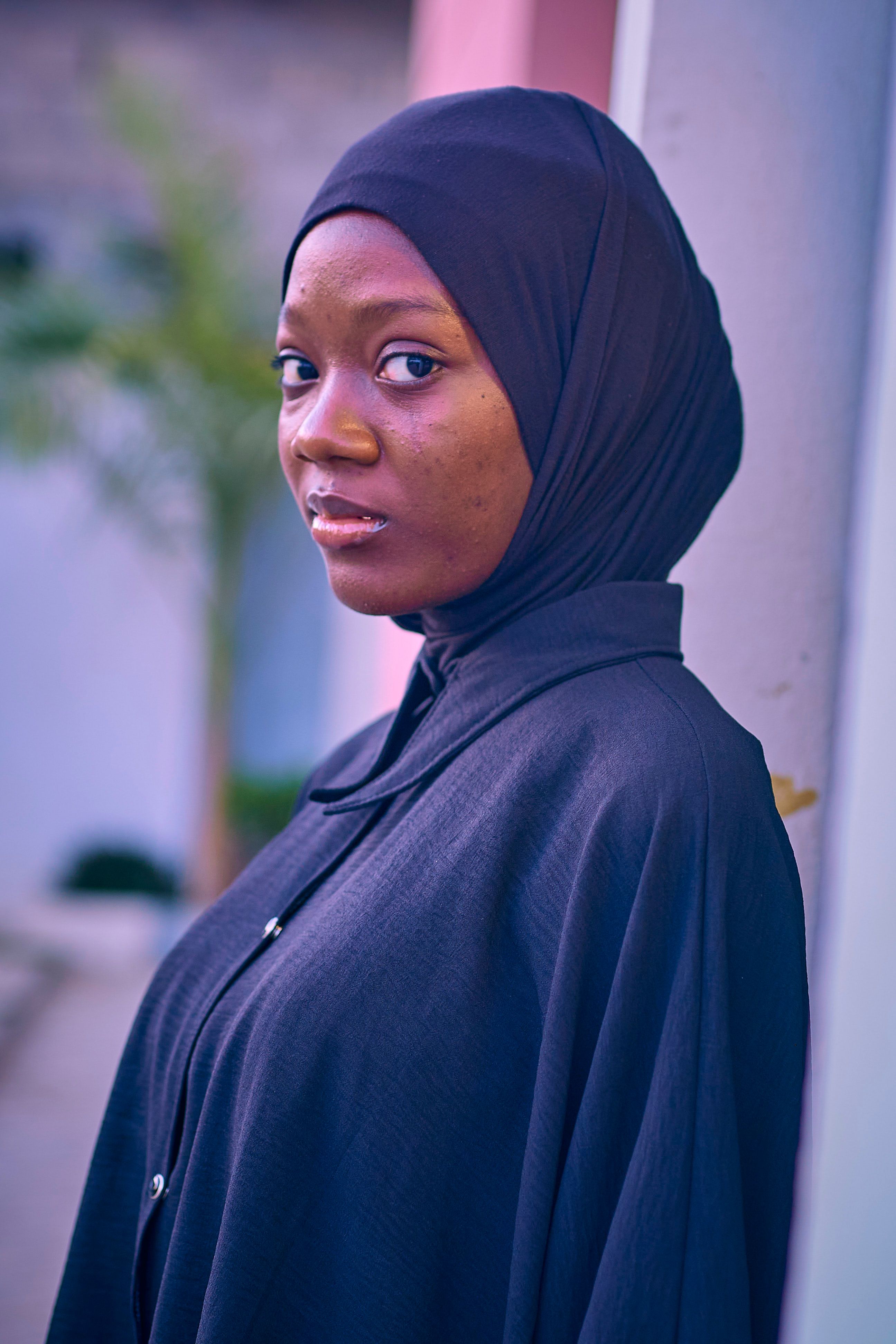 Portrait of Young Woman in Hijab Outdoors · Free Stock Photo