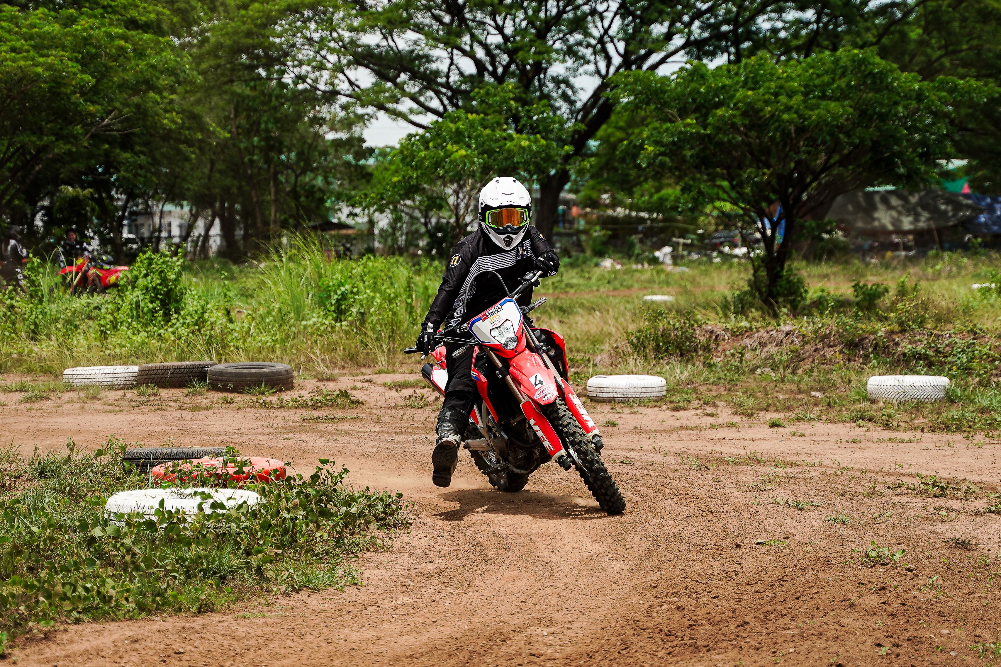 Motocross Rider on Dirt Track in Bulakan · Free Stock Photo