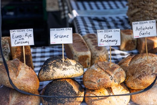 Cocktail Size Caraway Rye Bread