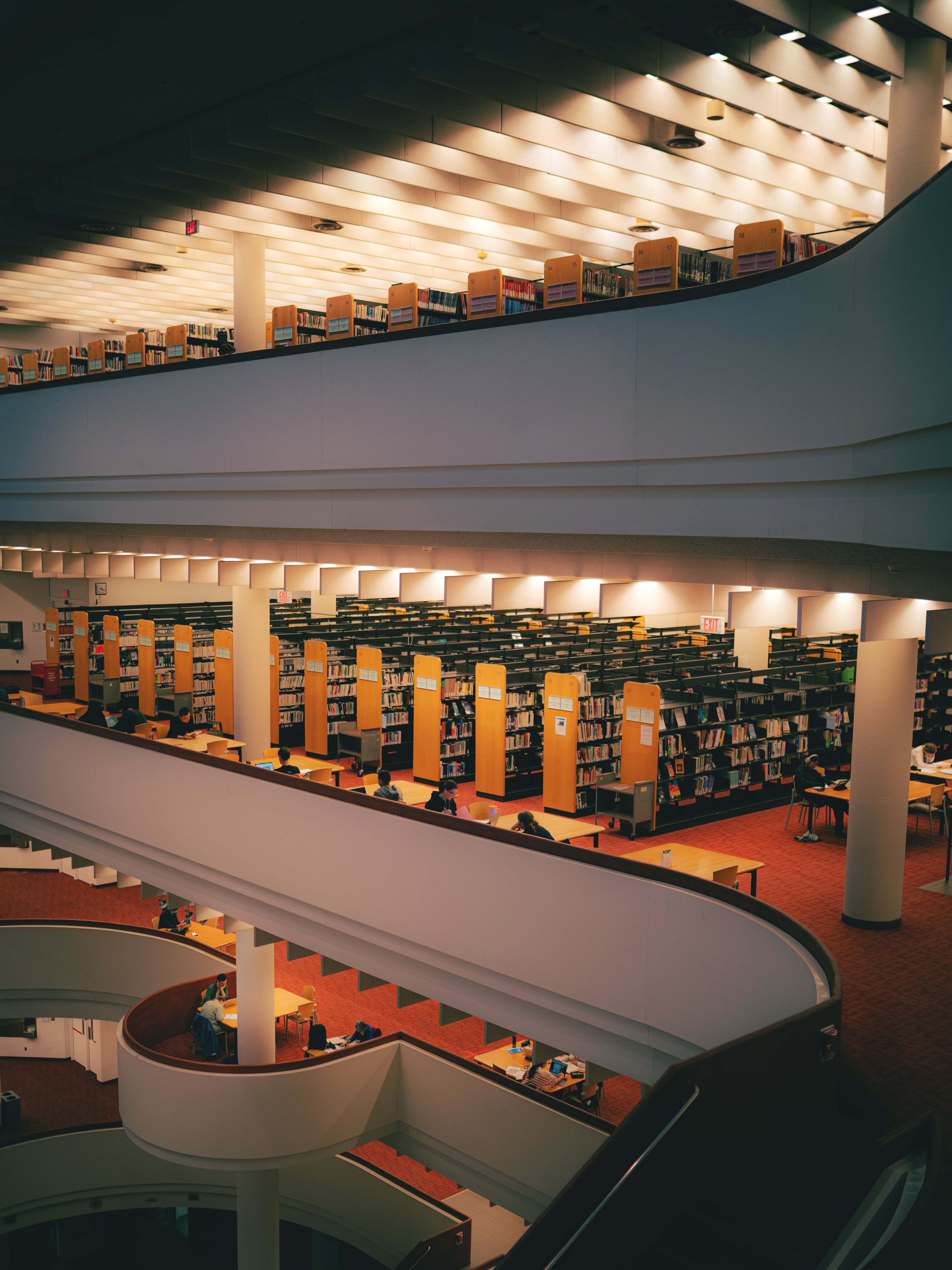 Modern Interior of Toronto Reference Library · Free Stock Photo