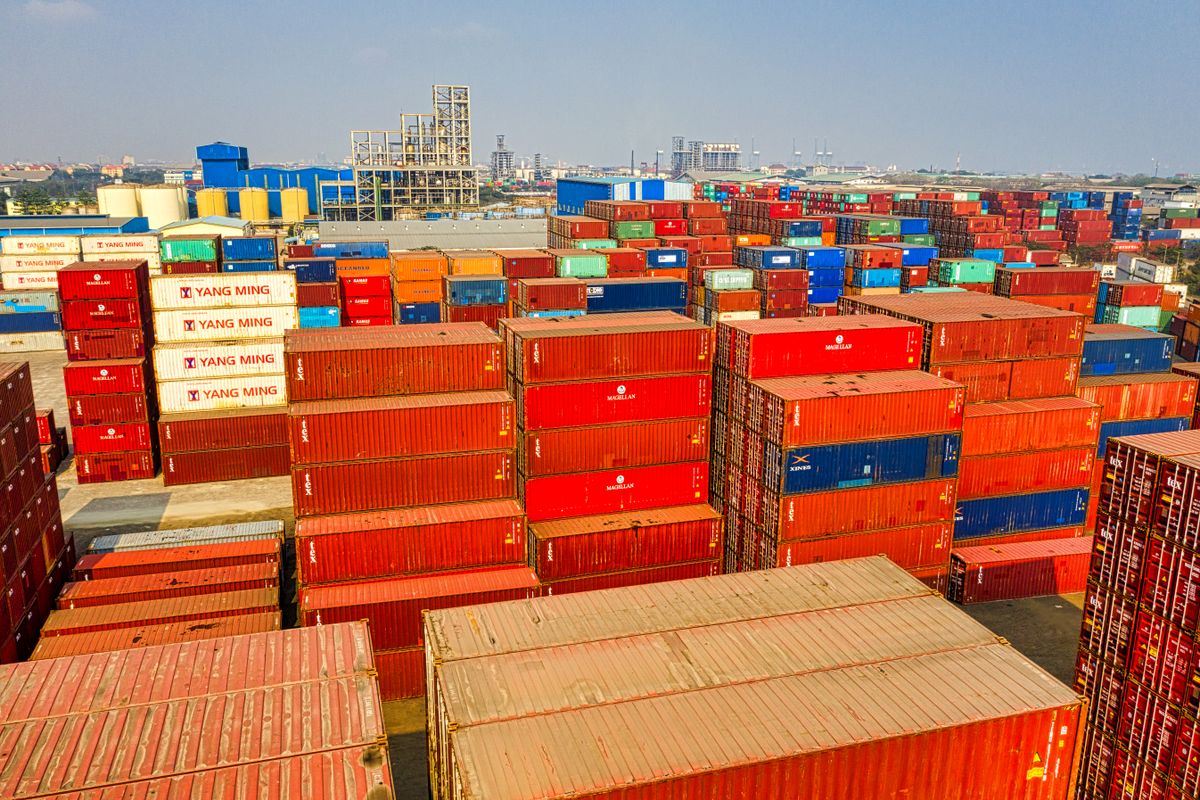 Container de carga pesada