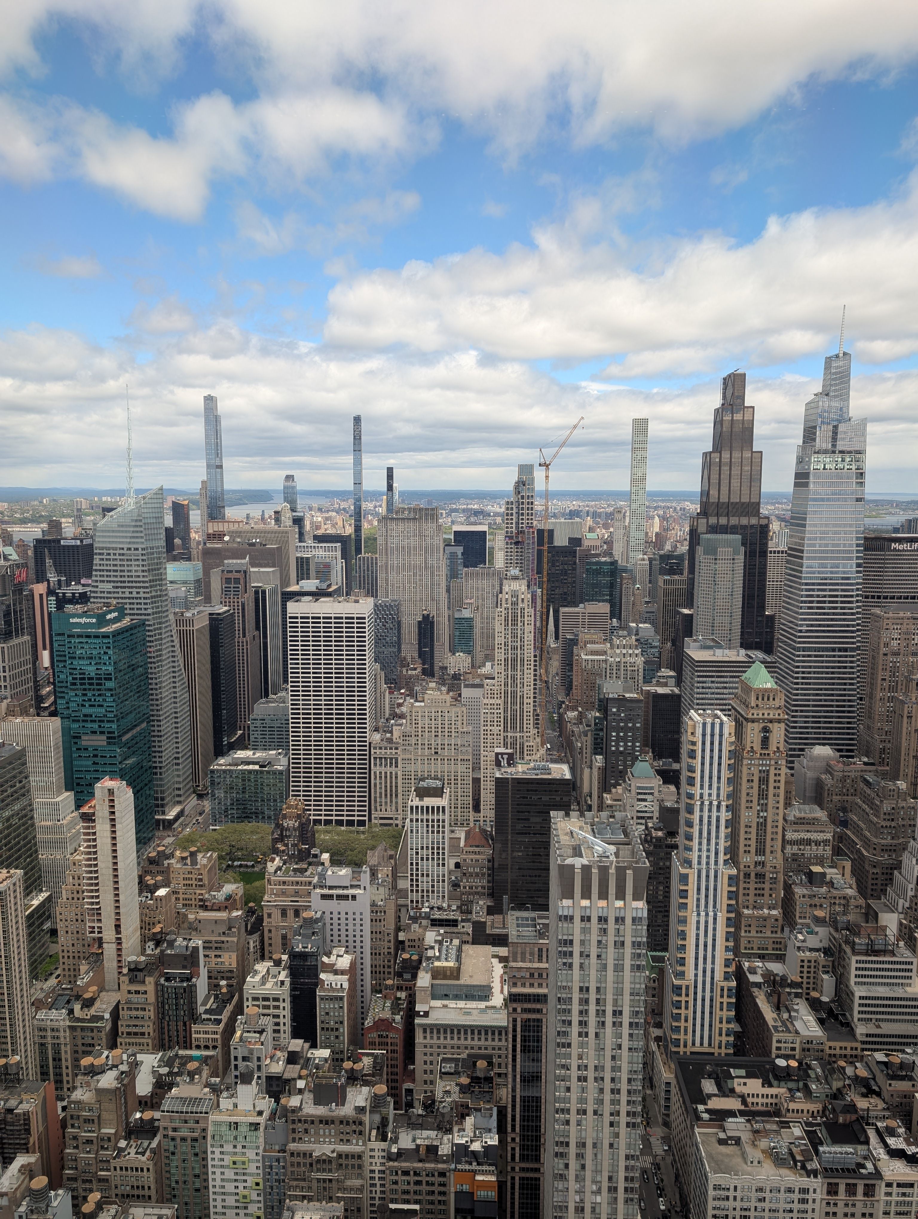 Stunning Aerial View of New York City Skyline · Free Stock Photo