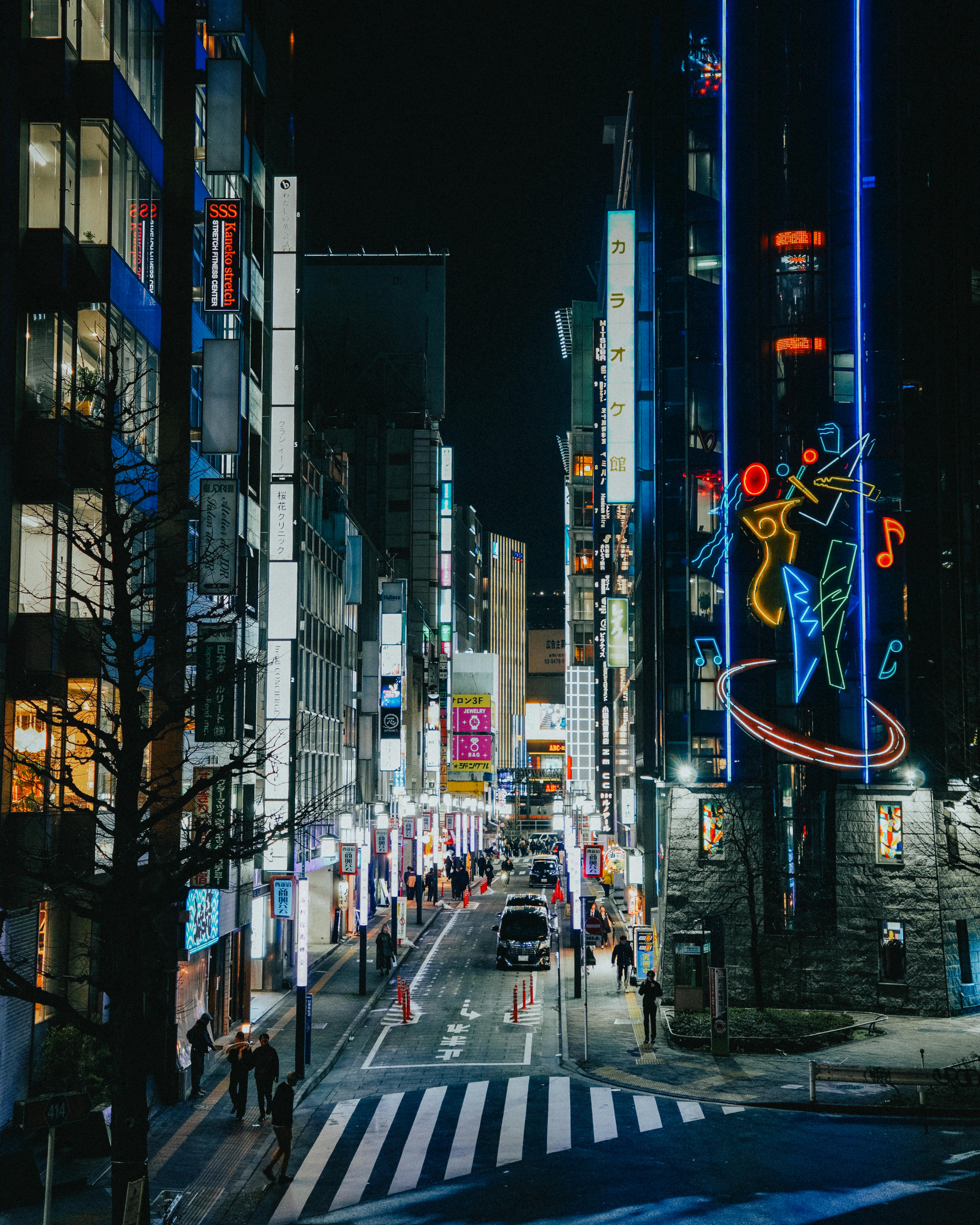 Shinjuku street scene