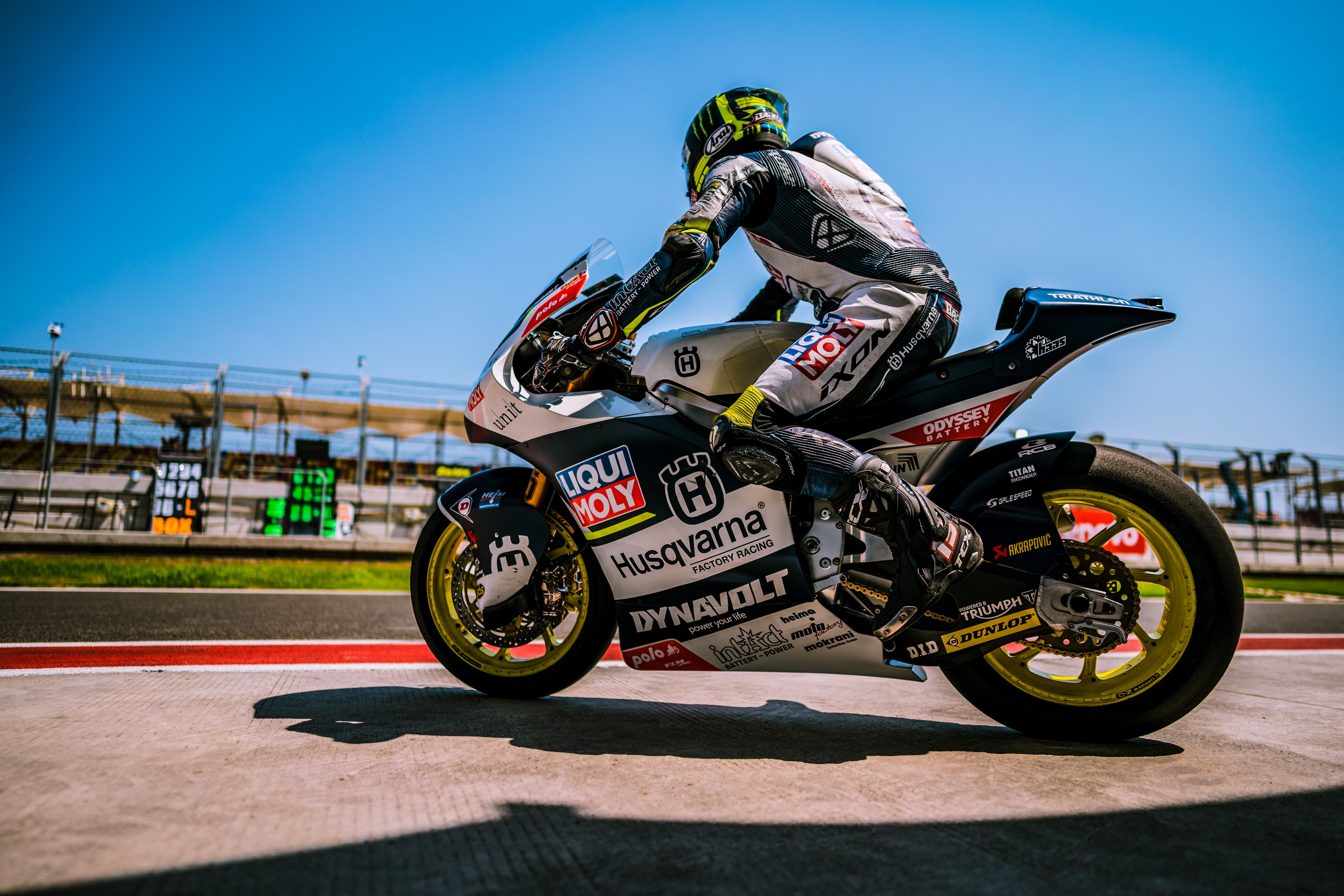 MotoGP Racer on Track in West Nusa Tenggara · Free Stock Photo