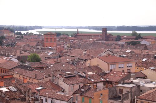 Free Mantova, sulla  cupola di Sant'Andrea Stock Photo