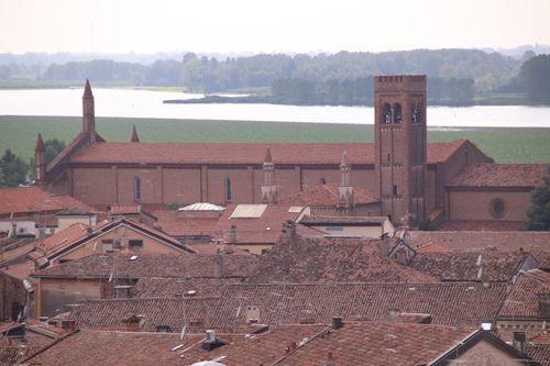 Free Mantova, sulla  cupola di Sant'Andrea Stock Photo