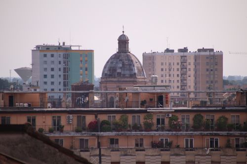 Free Mantova, sulla  cupola di Sant'Andrea Stock Photo