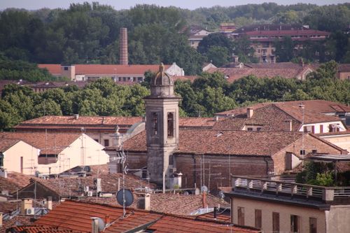 Free Mantova, sulla  cupola di Sant'Andrea Stock Photo