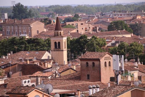 Free Mantova, sulla  cupola di Sant'Andrea Stock Photo