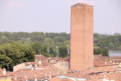 Free Mantova, sulla  cupola di Sant'Andrea Stock Photo