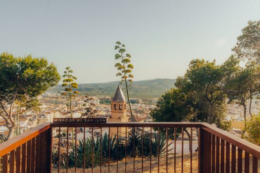 A beautiful view from Mirador de San Juan, capturing the picturesque landscape of Vélez-Málaga, Spain.